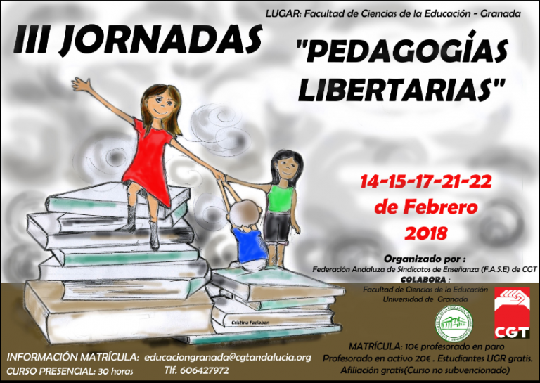 Granada: III Jornadas pedagógicas libertarias