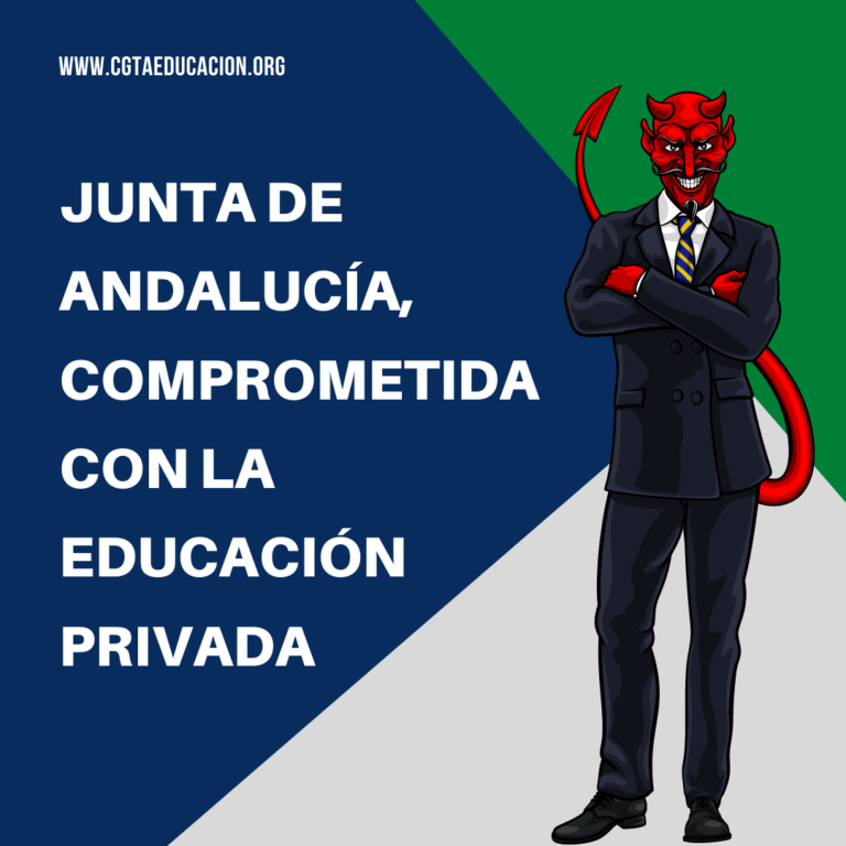 Junta de Andalucía, comprometida con la educación privada