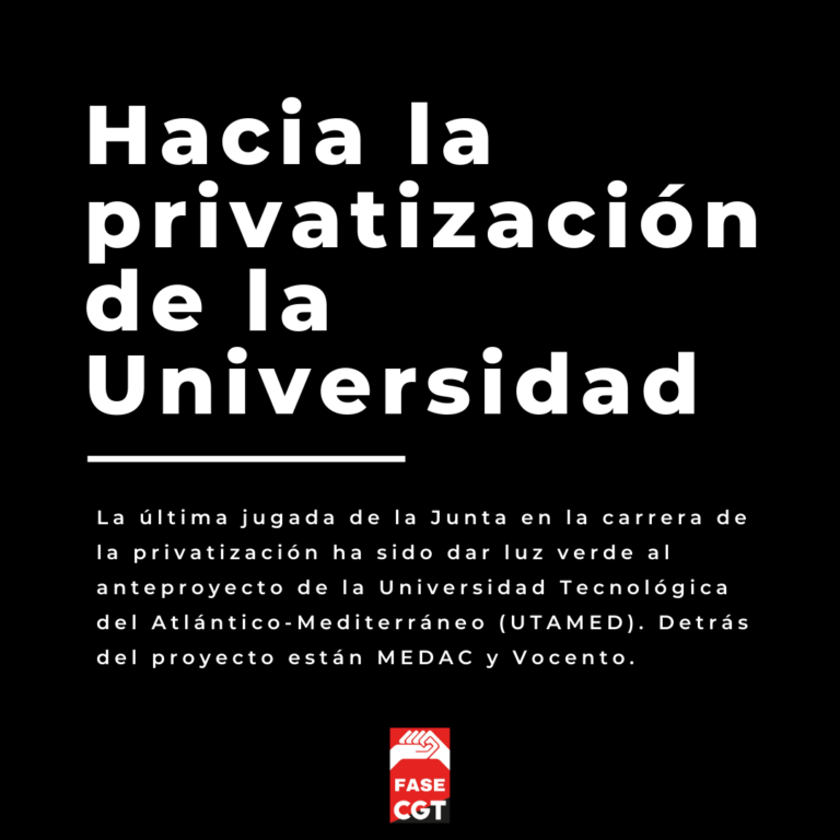 Hacia la privatización de la Universidad