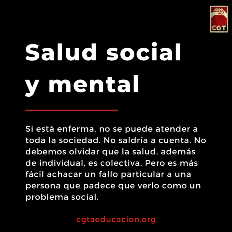 Salud social y mental