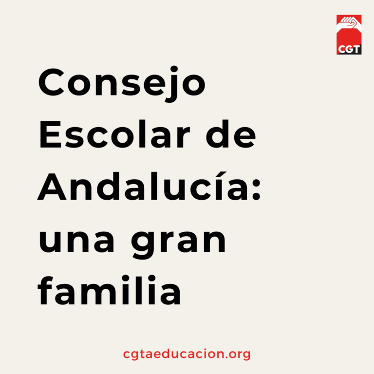 Consejo Escolar de Andalucía: una gran familia