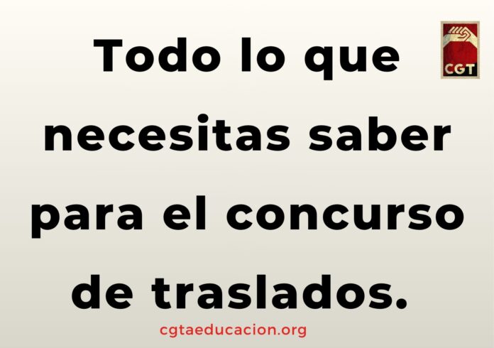 Concurso de traslado