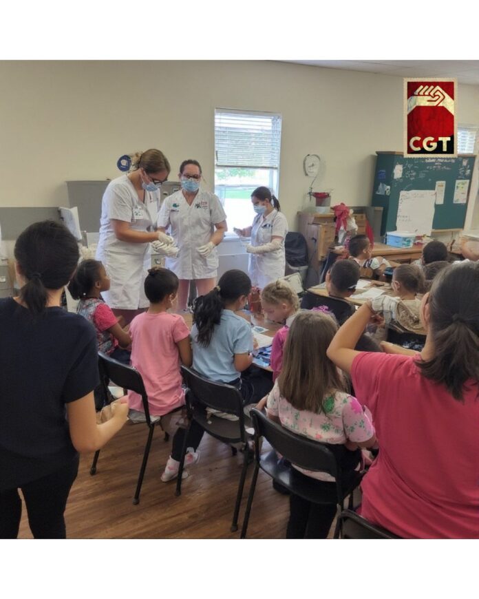 CGT denuncia el desmantelamiento de las enfermeras de los centros educativos de Sevilla