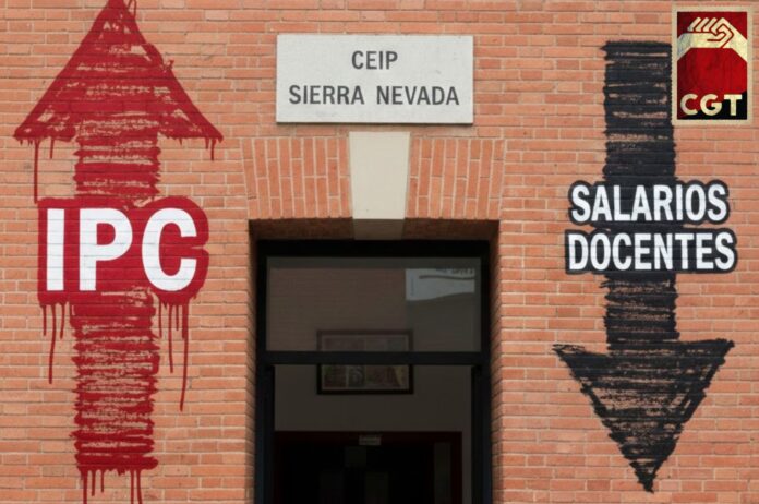 Perdida salarial de los docentes de Andalucía en 21 años hemos conseguido trabajar gratis 45.