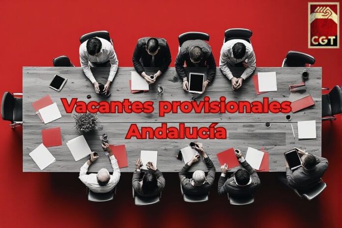 Vacantes provisionales de los docentes en Andalucía