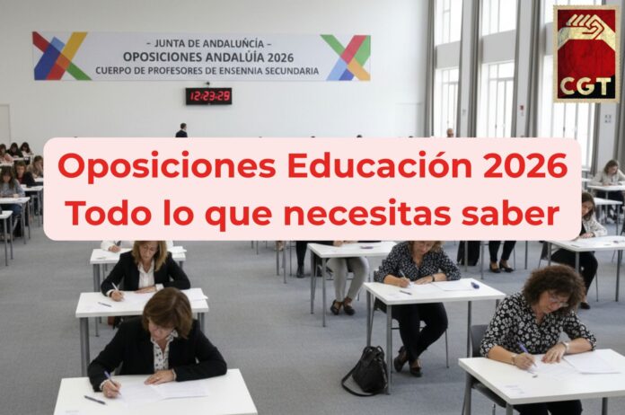 oposiciones 2026 Oposiciones 2026. Las interinas que están se quedan