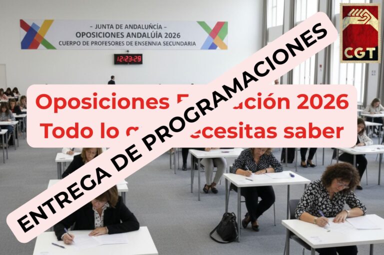 Oposiciones 2026. Las interinas que están se quedan