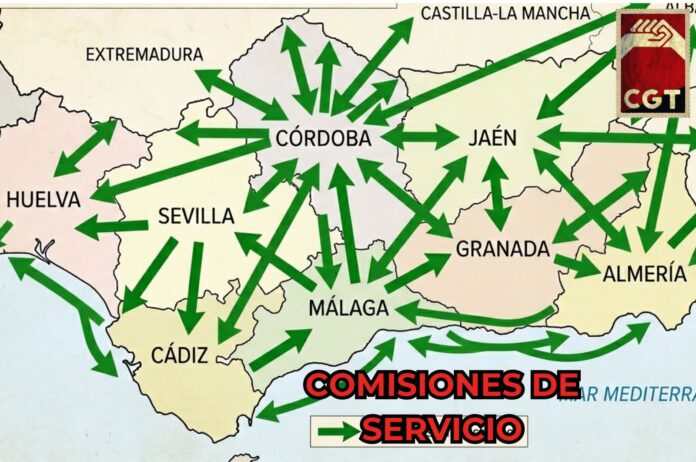 Comisiones de servicio Comisiones de servicio Andalucía, desplazados y suprimidos