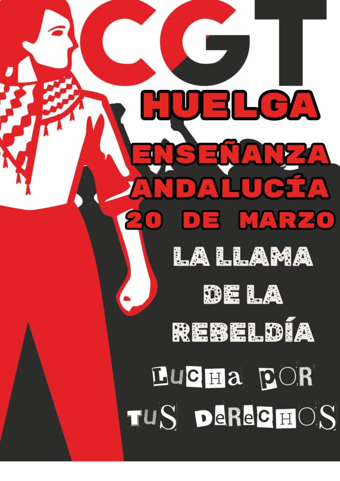 Huelga interinas Andalucía 20 de marzo