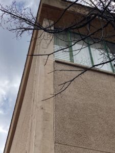 Toma de datos y ficha de los graves desperfectos del IES Los Colegiales de Antequera.