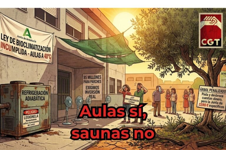 Aulas sí, saunas no