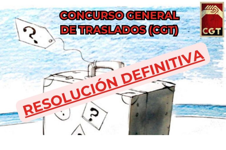 CONCURSO GENERAL DE TRASLADOS (CGT) ANDALUCÍA.