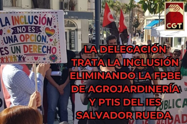 CGT se moviliza en Vélez-Málaga