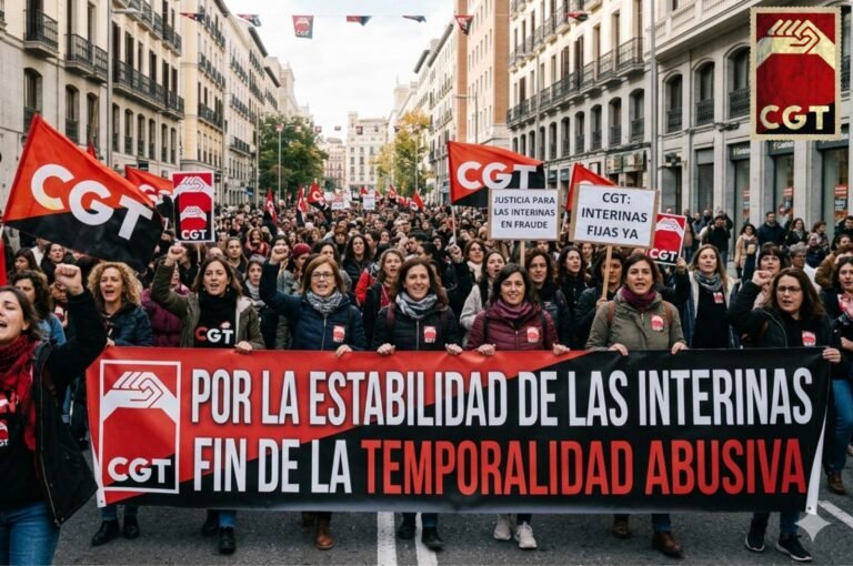 Lucha por la estabilidad de las interinas que están en fraude de ley como ha dicho el TJUE
