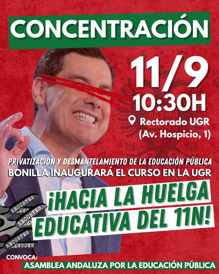 LLAMAMIENTO A LA CONCENTRACIÓN CON CGT