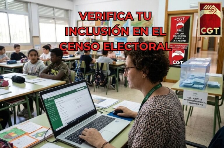 📢 Comprueba tu inclusión en el censo electoral en Séneca: